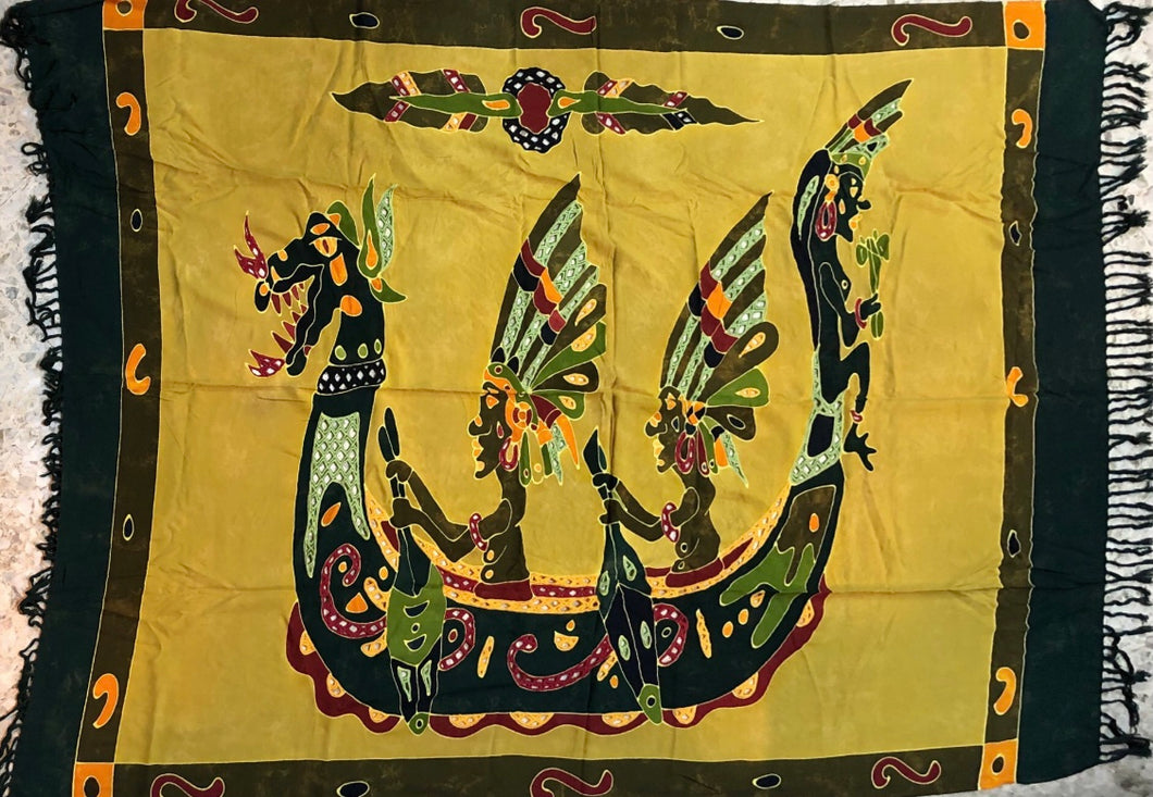 Telo batik indonesiano
