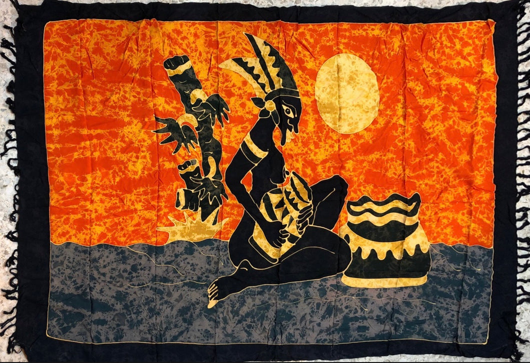 Telo batik indonesiano