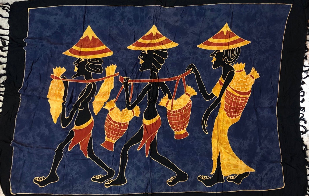Telo batik indonesiano