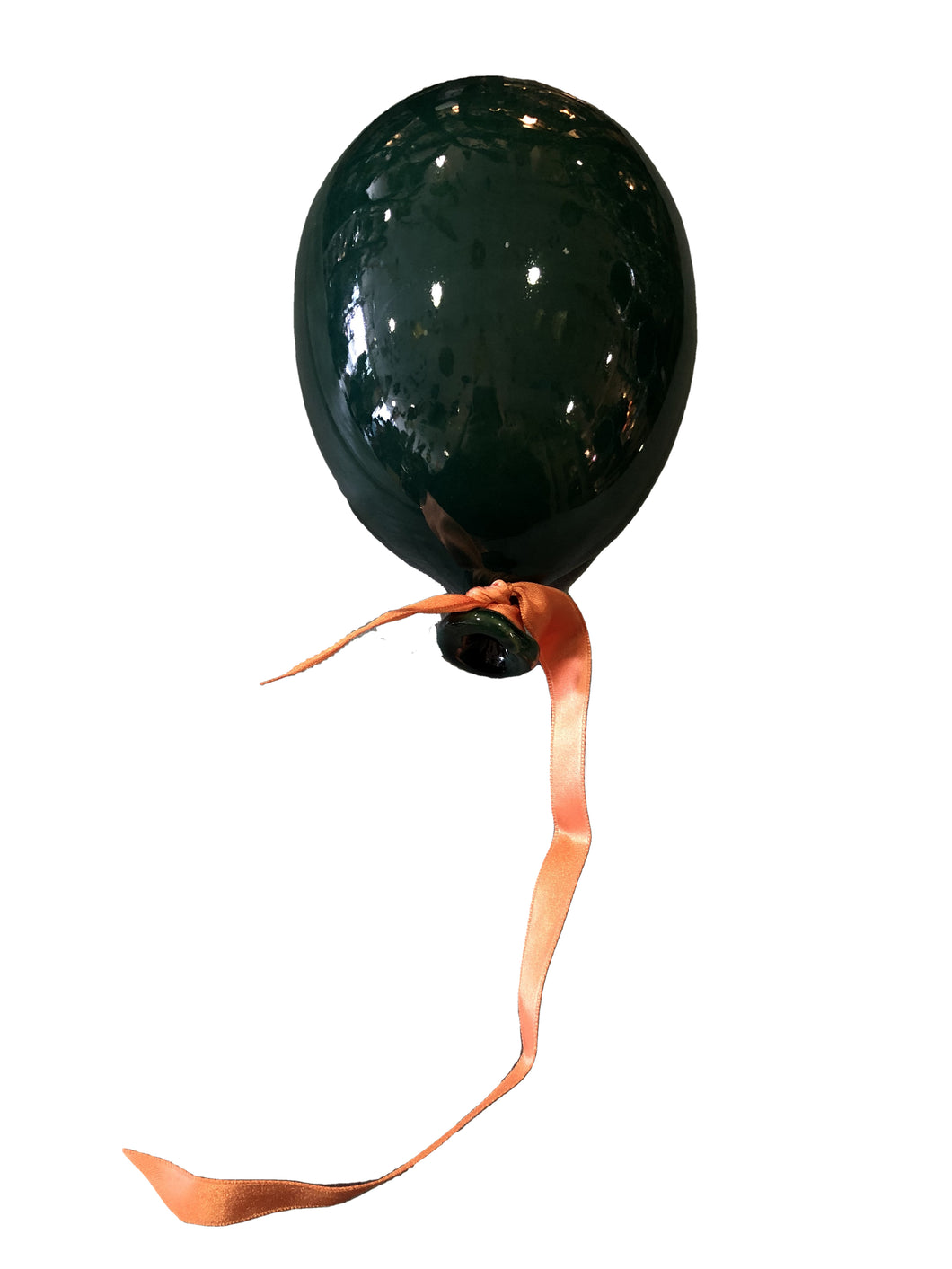 Palloncini in ceramica da parete con foro sul retro 18 cm