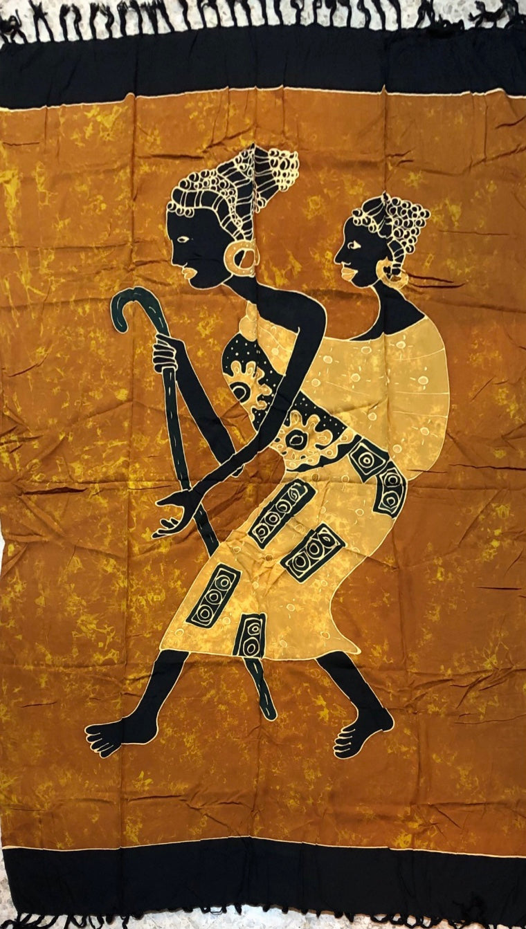 Telo batik indonesiano