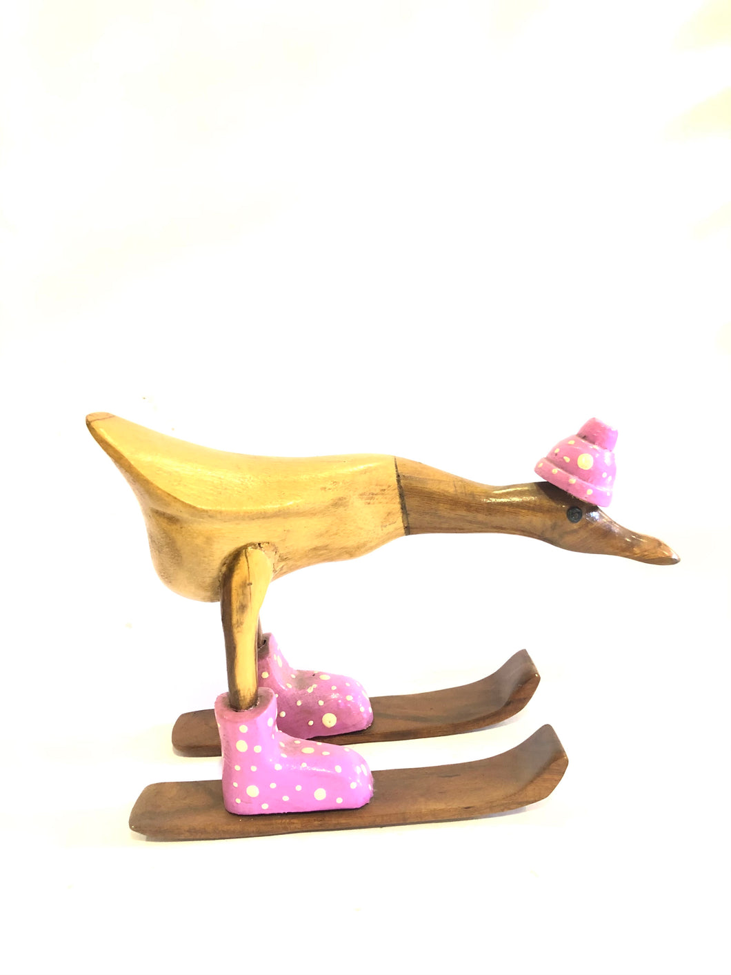 Anatra in legno piegata