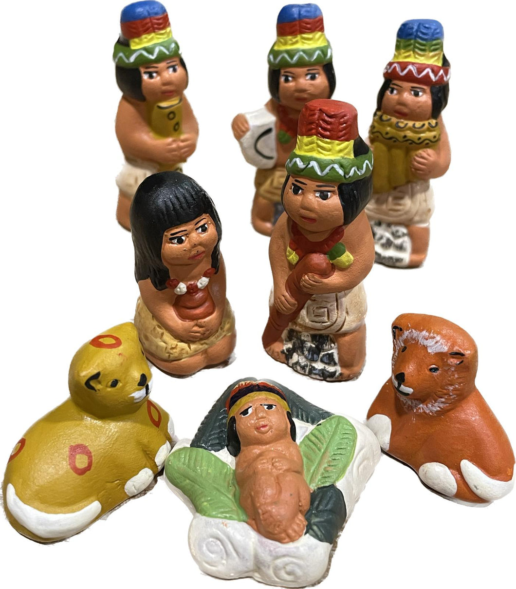 Presepe peruviano Maldiviano